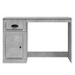 vidaXL Työpöytä laatikolla betoninharmaa 115x50x75 cm tekninen puu hinta ja tiedot | Tietokonepöydät ja työpöydät | hobbyhall.fi