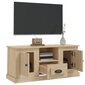 vidaXL TV-taso Sonoma-tammi 100x35,5x45 cm tekninen puu hinta ja tiedot | TV-tasot | hobbyhall.fi