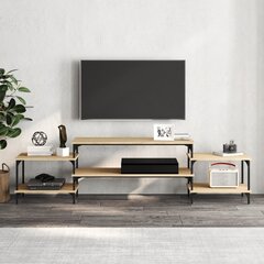 vidaXL TV-taso Sonoma-tammi 197x35x52 cm tekninen puu hinta ja tiedot | TV-tasot | hobbyhall.fi