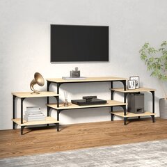 vidaXL TV-taso Sonoma-tammi 157x35x52 cm tekninen puu hinta ja tiedot | TV-tasot | hobbyhall.fi