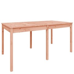 vidaXL Puutarhapöytä 159,5x82,5x76 cm täysi douglaskuusi hinta ja tiedot | Puutarhapöydät | hobbyhall.fi