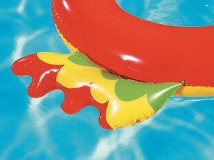 Puhallettava uimarengas Bestway, 84x76cm, punainen hinta ja tiedot | Puhallettavat vesilelut ja uima-asusteet | hobbyhall.fi