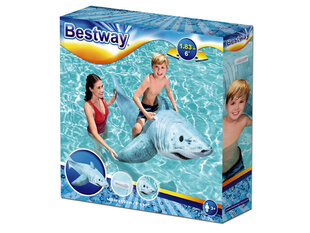 Puhallettava lautta Bestway - Shark, 183x102cm hinta ja tiedot | Puhallettavat vesilelut ja uima-asusteet | hobbyhall.fi