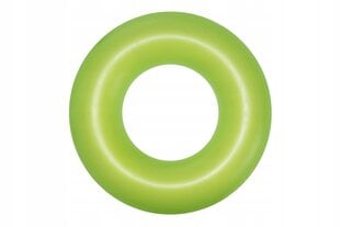 Bestway wheel ilmatäytteinen uimarengas, 76 cm, vihreä hinta ja tiedot | Puhallettavat vesilelut ja uima-asusteet | hobbyhall.fi