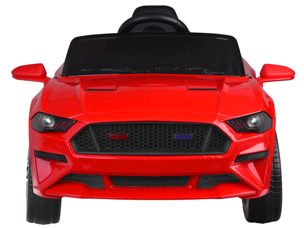 Mustang avoauto urheiluauto, punainen hinta ja tiedot | Lasten sähköautot | hobbyhall.fi