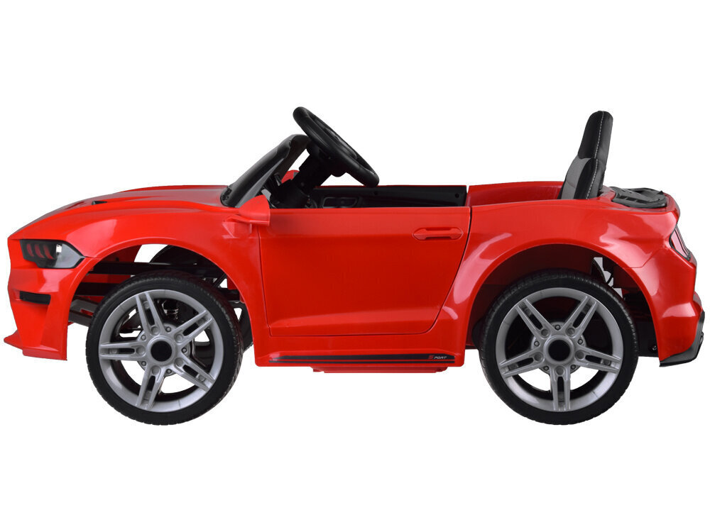 Mustang avoauto urheiluauto, punainen hinta ja tiedot | Lasten sähköautot | hobbyhall.fi