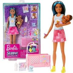 Barbie lastenhoitaja tarvikkeineen hinta ja tiedot | Tyttöjen lelut | hobbyhall.fi