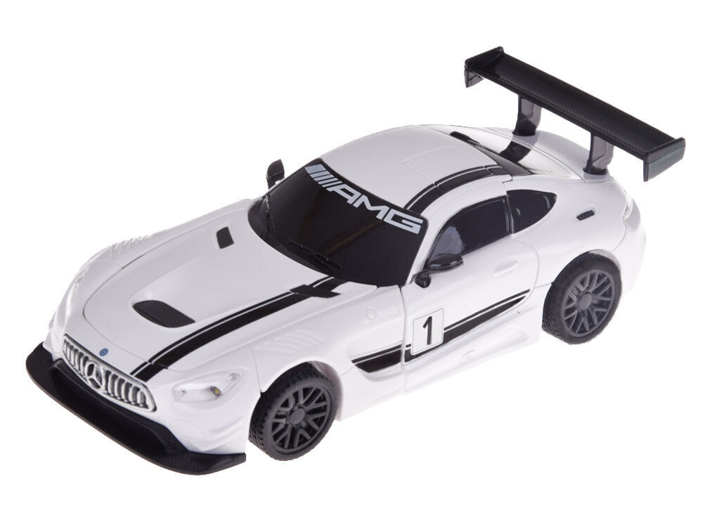 Mercedes gt3 muuntautuja, valkoinen hinta ja tiedot | Poikien lelut | hobbyhall.fi