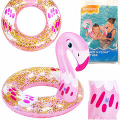 Bestway puhallettava uimarengas - flamingo hinta ja tiedot | Puhallettavat vesilelut ja uima-asusteet | hobbyhall.fi