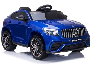 Mercedes qls yksipaikkainen sähköauto lapsille, lakattu sininen hinta ja tiedot | Lasten sähköautot | hobbyhall.fi