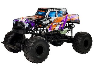 Rock crawler 4x4 kauko-ohjattava auto, violetti hinta ja tiedot | Poikien lelut | hobbyhall.fi