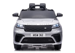 Range Rover sähköauto lapsille, lakattu hopea hinta ja tiedot | Lasten sähköautot | hobbyhall.fi