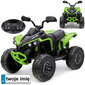 Quad quad lapsille, vihreä hinta ja tiedot | Lasten sähköautot | hobbyhall.fi