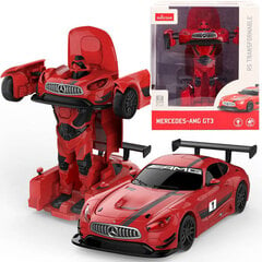 Mercedes gt3 amg transformer, punainen hinta ja tiedot | Poikien lelut | hobbyhall.fi