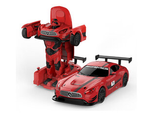 Mercedes gt3 amg transformer, punainen hinta ja tiedot | Poikien lelut | hobbyhall.fi