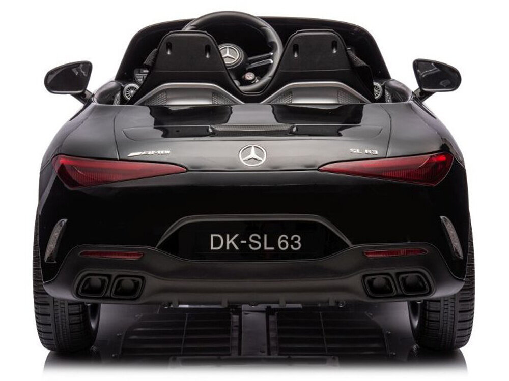 Sähköauto mercedes sl 63 amg, musta hinta ja tiedot | Lasten sähköautot | hobbyhall.fi