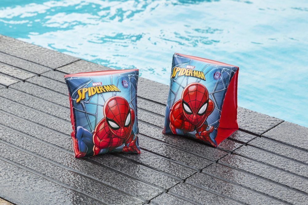 Puhallettavat uimahylsyt Spider Man Bestway, 23x15 hinta ja tiedot | Uimaliivit ja kellukkeet | hobbyhall.fi