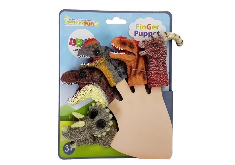 Dinosaurukset sormissa, 5 kpl hinta ja tiedot | Vauvan lelut | hobbyhall.fi