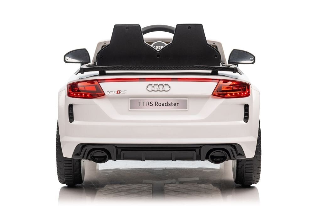 Audi tt rs sähköinen kaksipaikkainen, valkoinen hinta ja tiedot | Lasten sähköautot | hobbyhall.fi