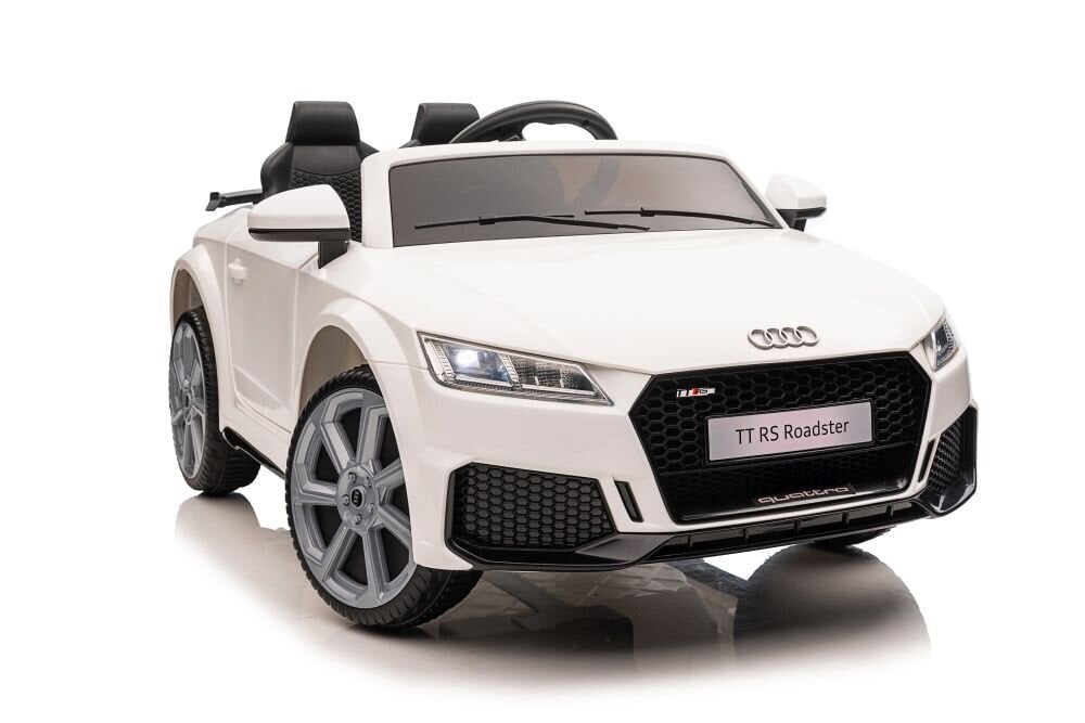 Audi tt rs sähköinen kaksipaikkainen, valkoinen hinta ja tiedot | Lasten sähköautot | hobbyhall.fi