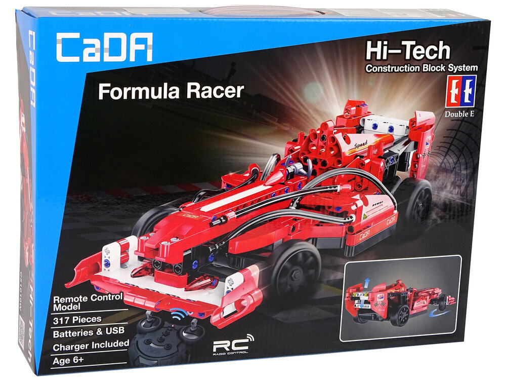 Cada constructor - urheiluauto formula bolides racing, 317 kappaletta hinta ja tiedot | LEGOT ja rakennuslelut | hobbyhall.fi