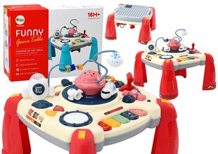 Interaktiivinen puuhapöytä, punainen hinta ja tiedot | Vauvan lelut | hobbyhall.fi