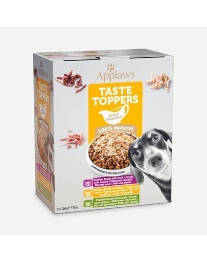 Applaws Dog Tin Gravy Multipack rinkinys, 8x156 g hinta ja tiedot | Koiran märkäruoka | hobbyhall.fi