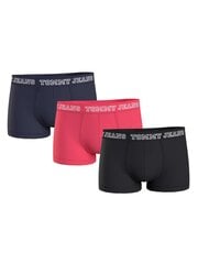 Tommy Hilfiger miesten shortsit Varsity Trunk Dtm UM0UM028500T0 545663198, eri värejä, 3 kpl. hinta ja tiedot | Miesten alushousut | hobbyhall.fi