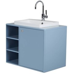 Kylpyhuonekaappi pesualtaalla Tenzo Color Bath, 80x50x62 cm, sininen hinta ja tiedot | Tenzo Huonekalut ja sisustus | hobbyhall.fi