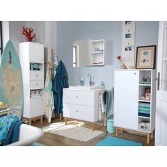 Kylpyhuoneen kaappi Tenzo Color Bath, valkoinen hinta ja tiedot | Kylpyhuonekaapit | hobbyhall.fi