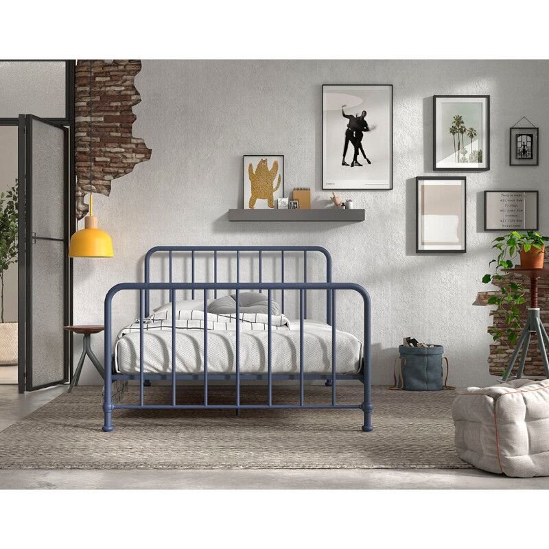 Sänky Aatrium Bronxx 140x200 cm, sininen hinta ja tiedot | Sängyt | hobbyhall.fi