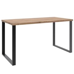 Työpöytä Atrium Home Desk, 140x70x75, ruskea hinta ja tiedot | Tietokonepöydät ja työpöydät | hobbyhall.fi