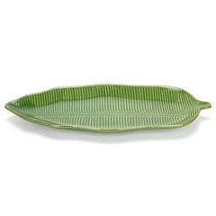 Fissman keraaminen lautanen Green, 47,6 x 21,5 x 4 cm hinta ja tiedot | Astiat | hobbyhall.fi