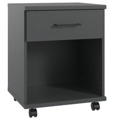 Säilytyskaluste Aatrium Home Desk, 46x40x58 cm, musta hinta ja tiedot | Tietokonepöydät ja työpöydät | hobbyhall.fi