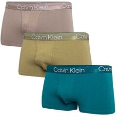 Calvin Klein miesten alushousut 50209, vihreä, 3 kpl hinta ja tiedot | Calvin Klein Underwear Muoti | hobbyhall.fi