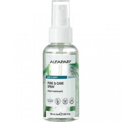 Hiuslakka Alfaparf Pure & Care Spray, desinfiointiaine, 100 ml hinta ja tiedot | Naamiot, öljyt ja seerumit | hobbyhall.fi