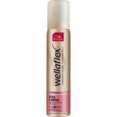 Hiuslakka Wellaflex Style & Repair Starker Halt, 75 ml hinta ja tiedot | Kampaamotuotteet | hobbyhall.fi