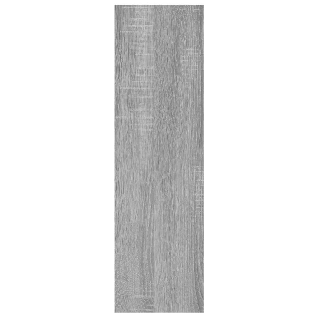 vidaXL Seinähylly harmaa Sonoma 75x16x55 cm tekninen puu hinta ja tiedot | Hyllyt | hobbyhall.fi