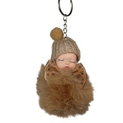 Avaimenperä Baby Doll Love, ruskea hinta ja tiedot | Hauskat avaimenperät | hobbyhall.fi