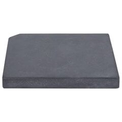 vidaXL Päivänvarjon aluspaino neliön muotoinen 25 kg musta graniitti hinta ja tiedot | Aurinkovarjot ja markiisit | hobbyhall.fi