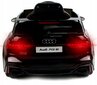 Sähköauto AUDI RS6, musta hinta ja tiedot | Lasten sähköautot | hobbyhall.fi