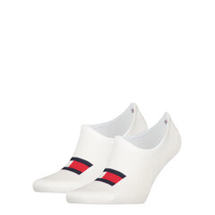 Th men footie 2p Tommy Hilfiger miehet white 701223928003 hinta ja tiedot | Miesten sukat | hobbyhall.fi