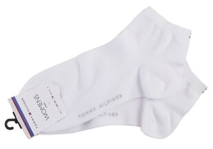 Th women casual short sock 2p Tommy Hilfiger miehet white 373001001300 hinta ja tiedot | Naisten sukat | hobbyhall.fi