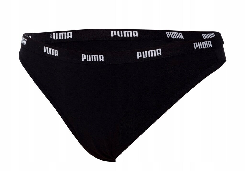 Puma Alusvaatteet Women Bikini Black 907847 03 hinta ja tiedot | Naisten alushousut | hobbyhall.fi