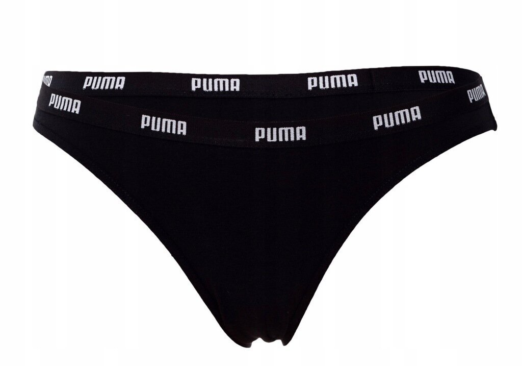 Puma Alusvaatteet Women Bikini Black 907847 03 hinta ja tiedot | Naisten alushousut | hobbyhall.fi