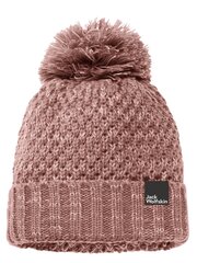 Naisten hattu Jack Wolfskin Highloft Knit Afterglow hinta ja tiedot | Naisten päähineet | hobbyhall.fi