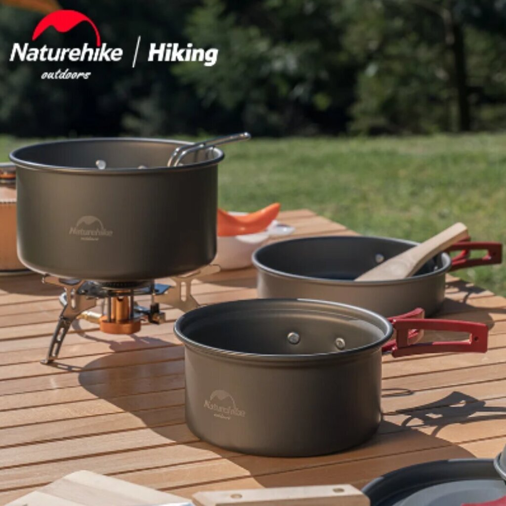 Naturehike Cooking Camping Set 2-3 hengelle hinta ja tiedot | Muut retkeilyvarusteet | hobbyhall.fi