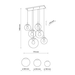 TK Lighting riippuvalaisin Esme 5384 hinta ja tiedot | Riippuvalaisimet | hobbyhall.fi