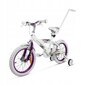 Lasten pyörä SIrox Montra Style 16", valkoinen hinta ja tiedot | Potkupyörät | hobbyhall.fi