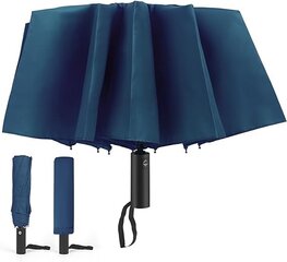Sateenvarjo 105cm leveä sininen hinta ja tiedot | Naisten sateenvarjot | hobbyhall.fi